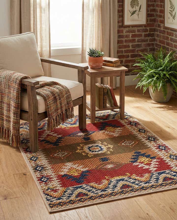 2' x 3' Easy-Clean Baja Indoor / Outdoor Rug
