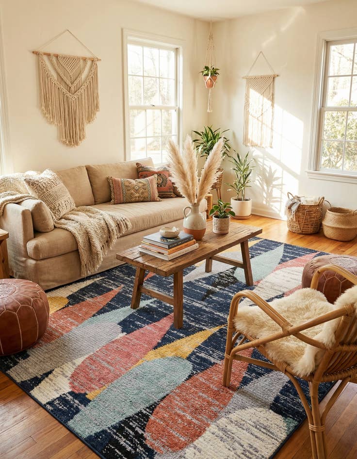 Detail image of 9' 10 x 13' Tagine Rug