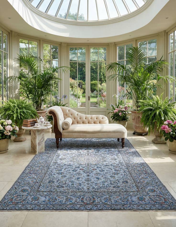 Detail image of 6' 6 x 9' 9 Vintage Royal Rug