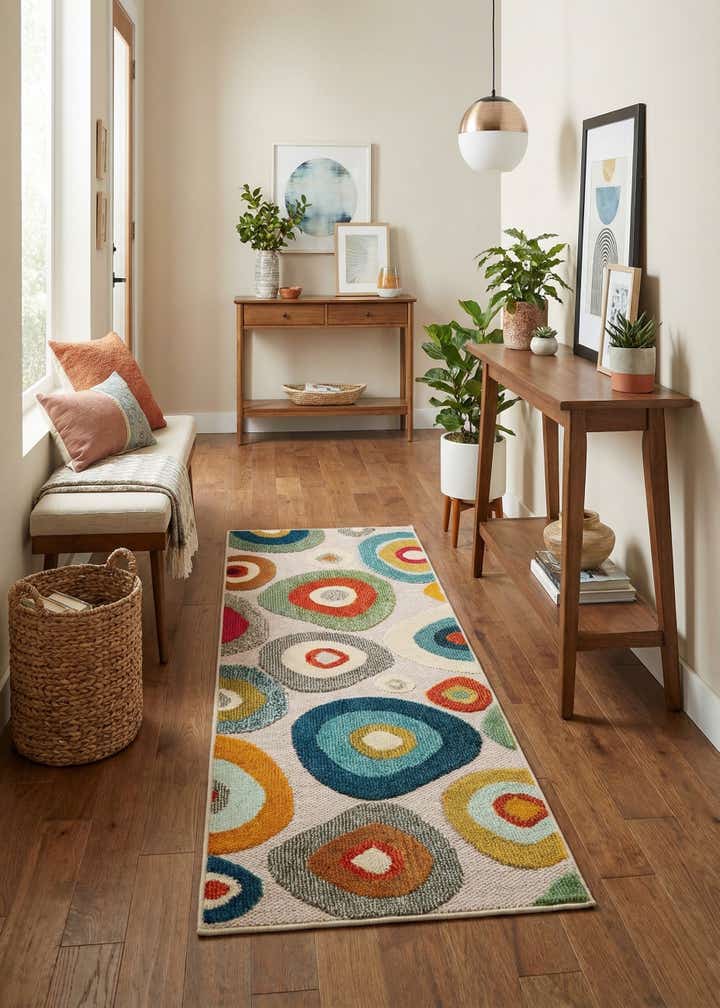 2' x 5' Easy-Clean Casablanca Indoor / Outdoor Runner Rug