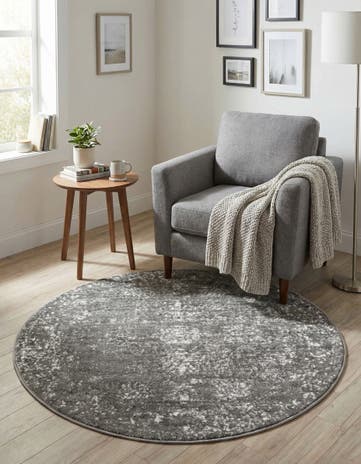 4' x 4' Monte Carlo Round Rug