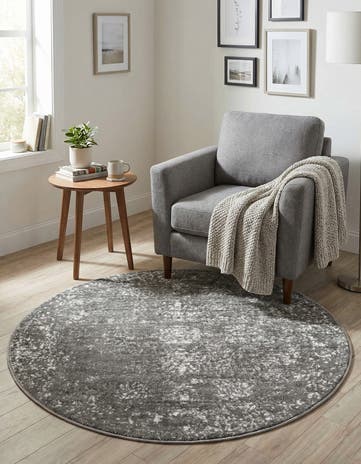 4' x 4' Monte Carlo Round Rug