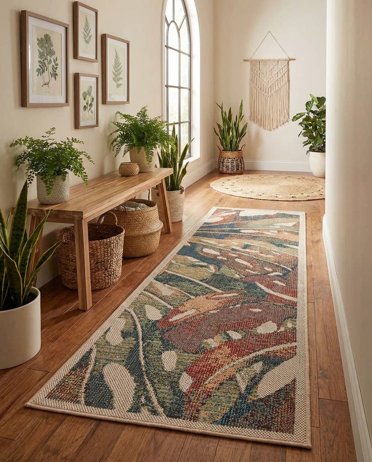 Detail image of 2' x 6' Easy-Clean Baja Indoor / Outdoor Runner Rug
