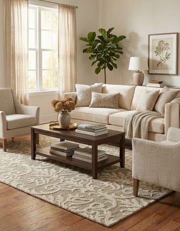 5' 1 x 7' Agra Rug