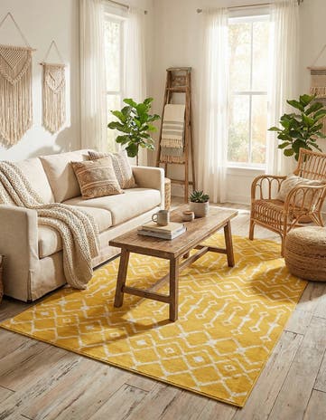 4' x 6' Kasbah Trellis Rug