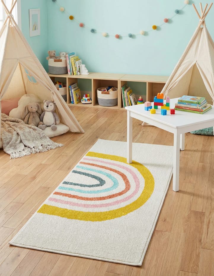 2' 2 x 4' Rainbow Whimsy Kids Run...