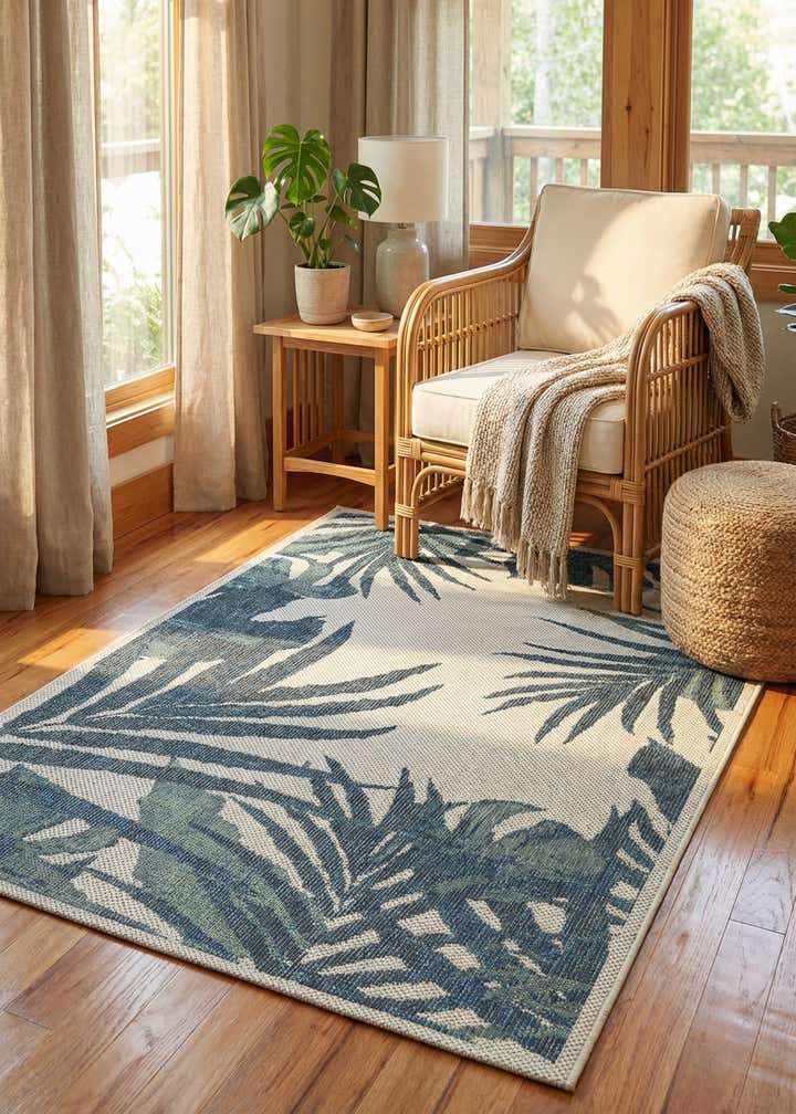 4' x 6' Easy-Clean Baja Indoor / Outdoor Rug