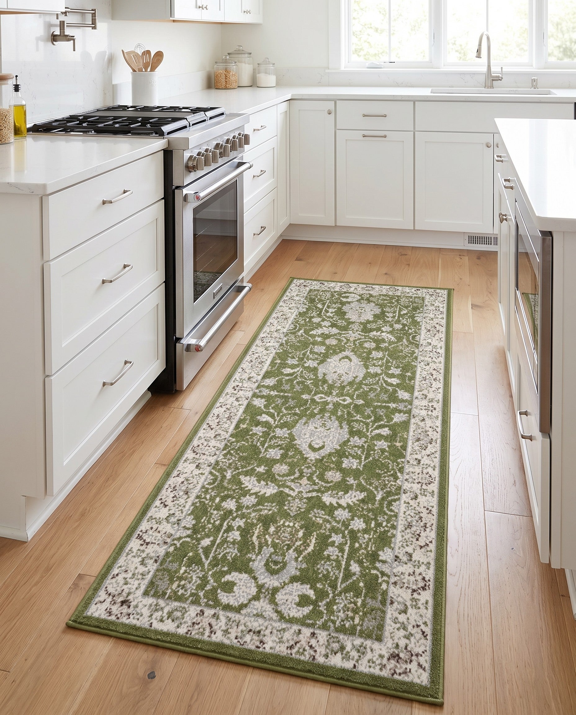 2' x 5' Kamala Washable Runner Rug