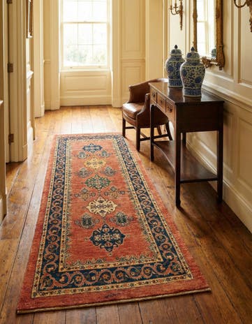 2' 9 x 7' 2 Kashkuli Runner Rug