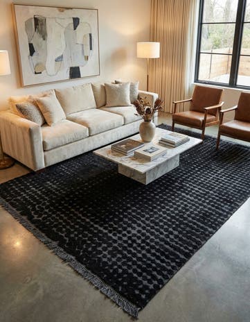 5' 3 x 8' 4 Hand Knotted Darya Wool Rug