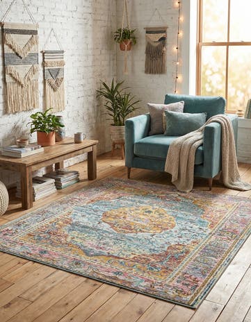 5' x 5' Santiago Square Rug