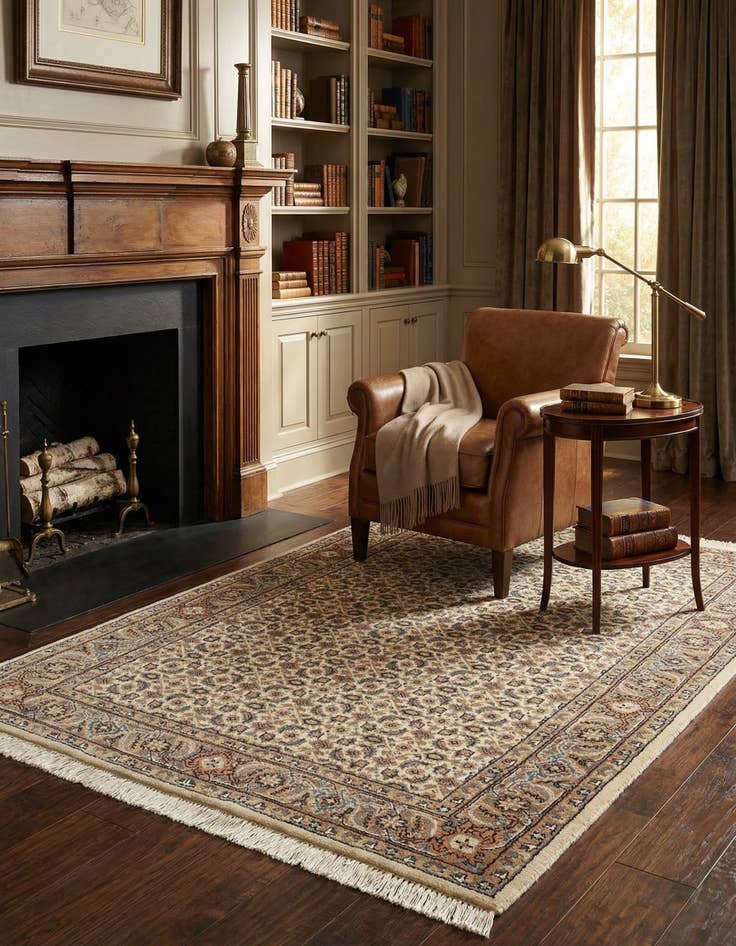 Detail image of  3' 9 x 6' 2 Mood Wool Rug