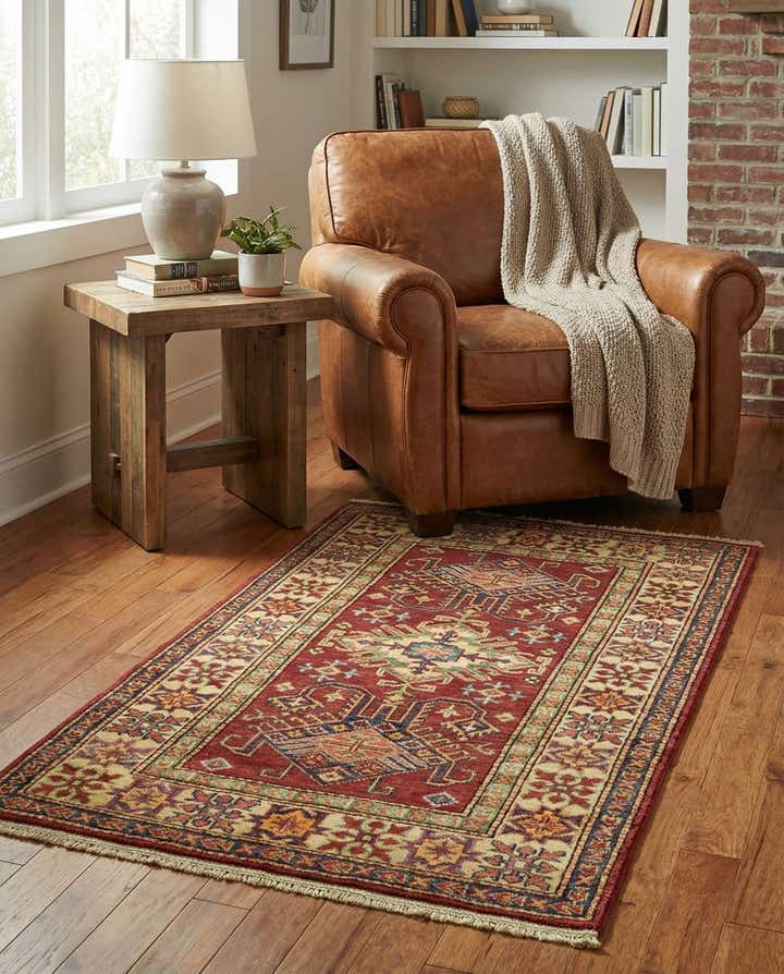 2' 8 x 4' 1 Hand Knotted Kazak Oriental Rug