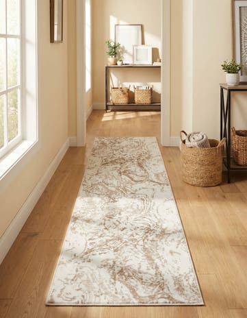 Ivory Laguna Runner Rug