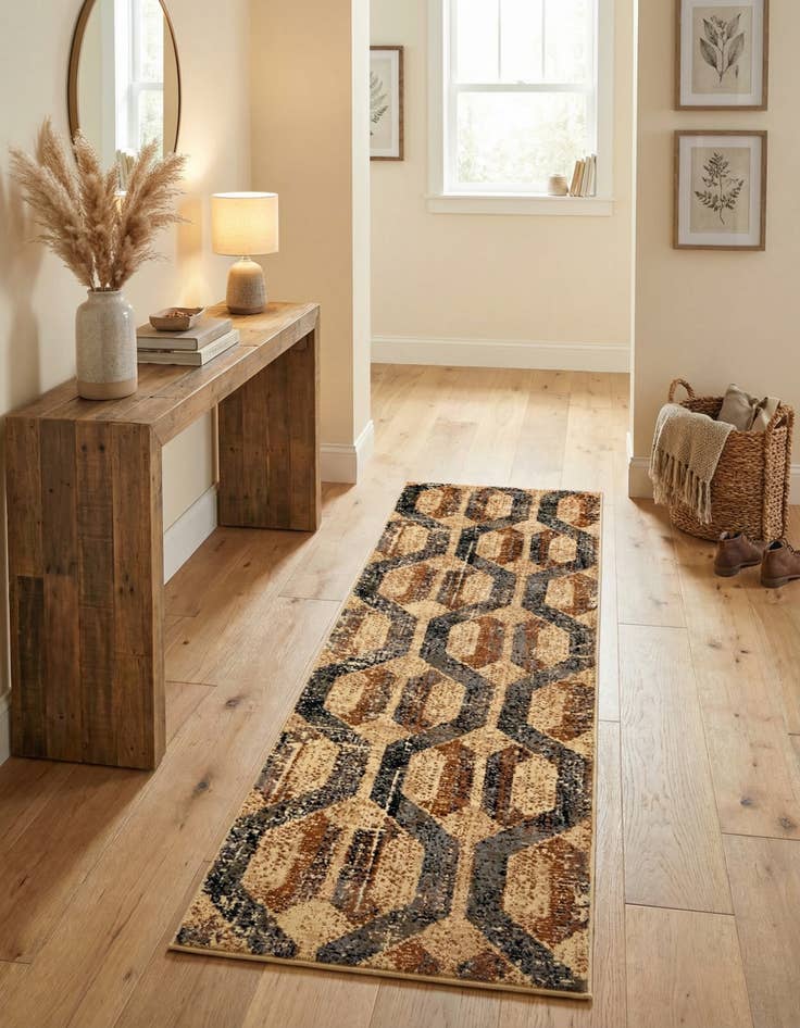 Detail image of 2' 2 x 7' Saturn Runner Rug