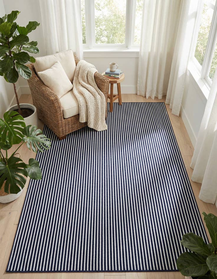 Detail image of  9' x 12'  Washable Sabrina Soto Indoor / Outdoor Rug