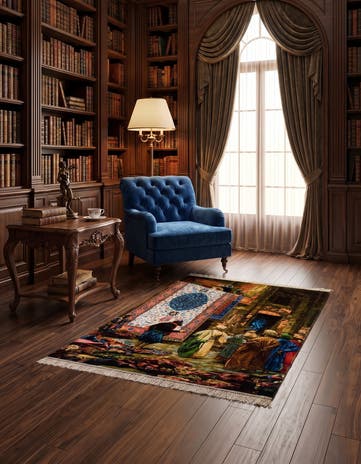 2' 10 x 4' 1 Hand Knotted Tabriz Persian Rug