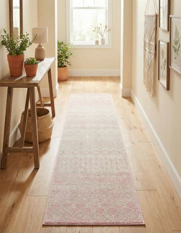2' x 8' Moroccan Trellis Runner Rug