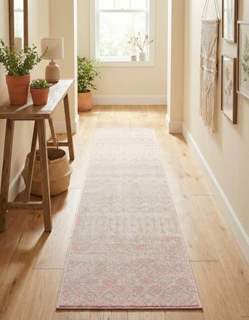 2' x 8' Moroccan Trellis Runner Rug