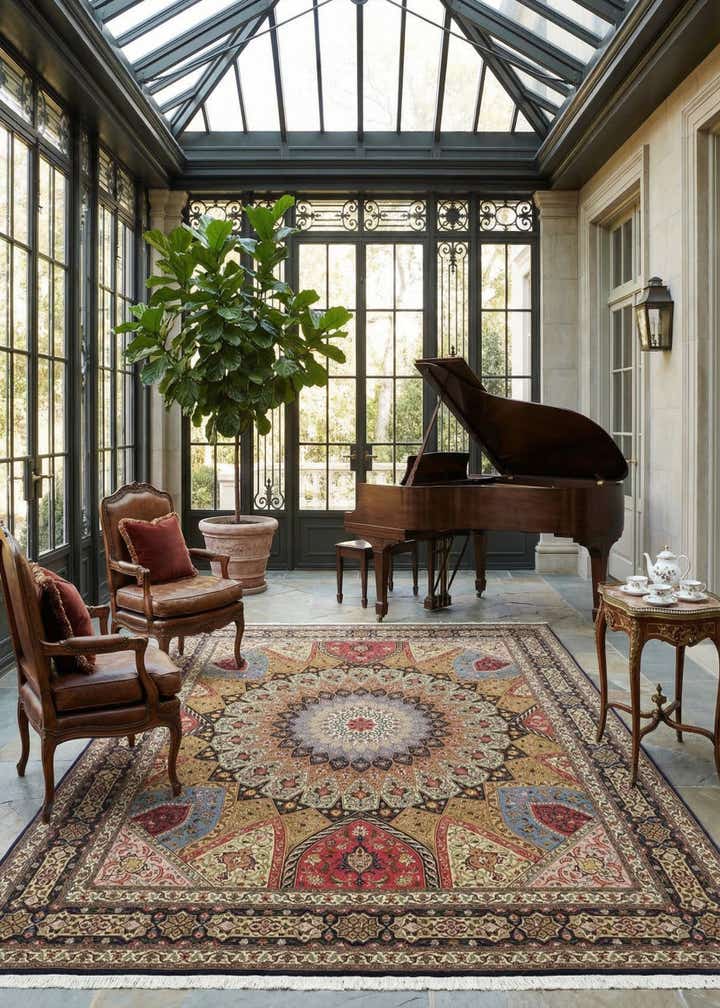 8' x 10' Hand Knotted Tabriz Persian Rug