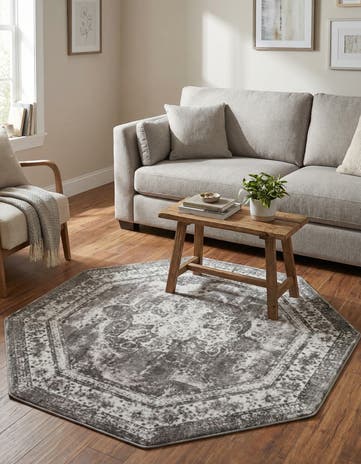 6' x 6' Monte Carlo Octagon Rug
