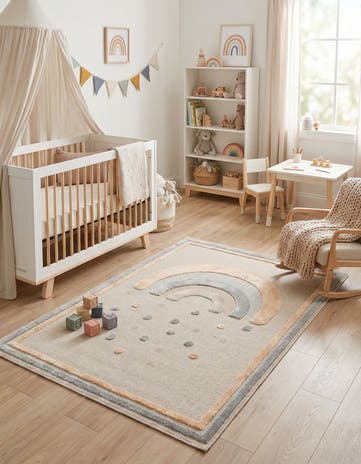 5' x 7' Whimsy Kids Rug