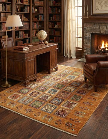 5' x 6' 10 Hand Knotted Ariana Ziegler Rug