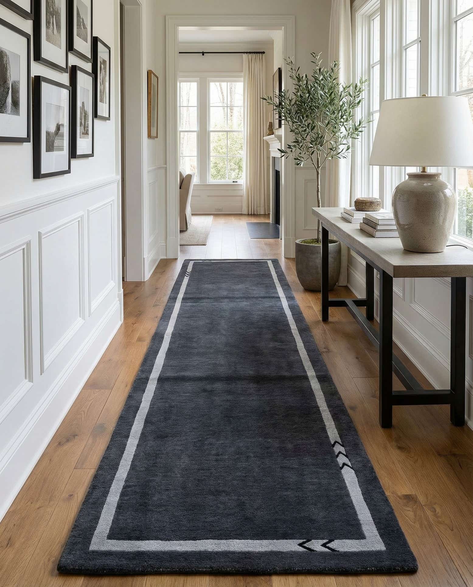 2' 9 x 11' 4 Hand Knotted Tibet Wool Runner Rug