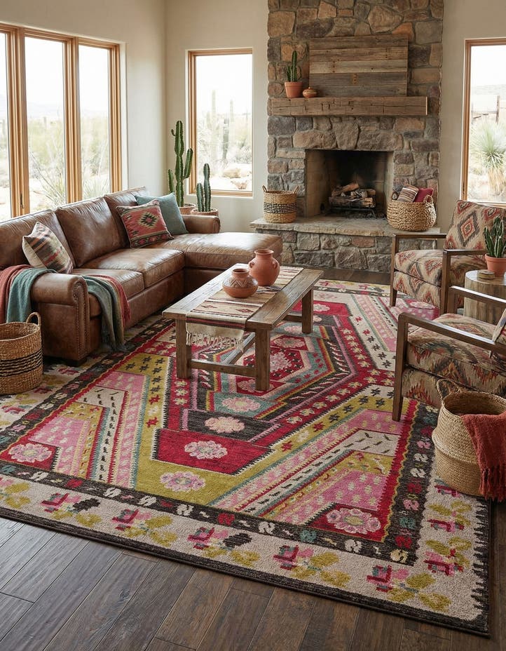 10' 6 x 16' 5 Washable Mesa Rug