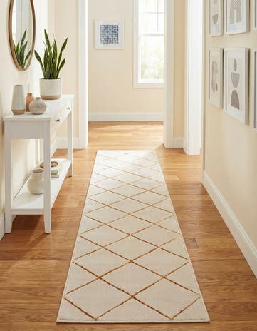 2' x 8' Vogue Geo Runner Rug