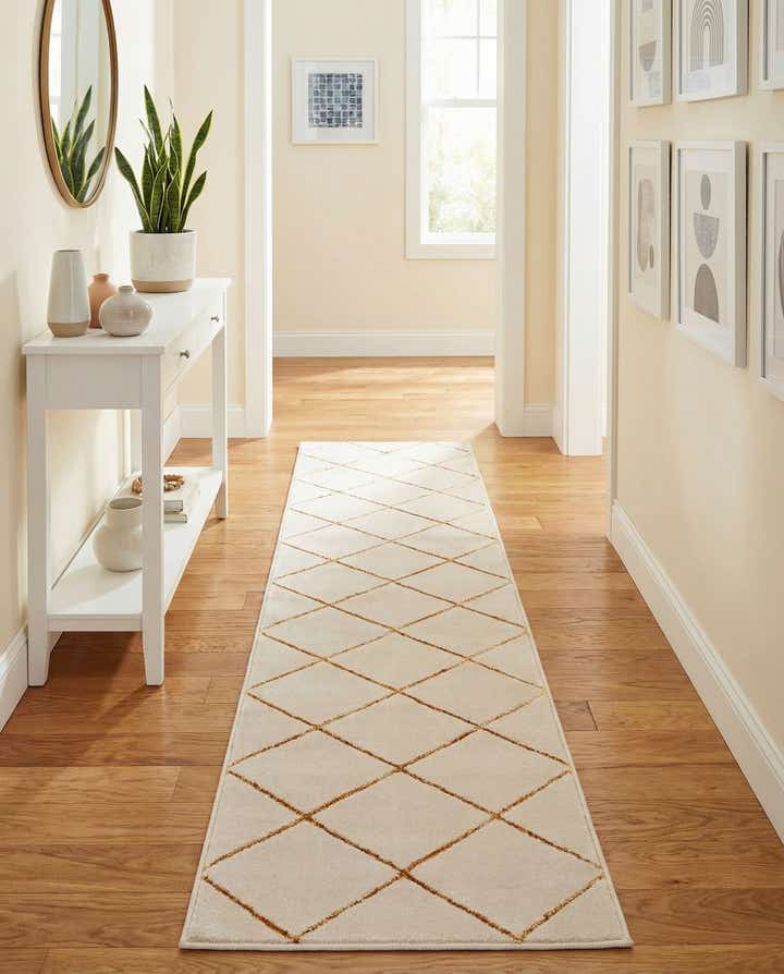 2' x 8' Vogue Geo Runner Rug