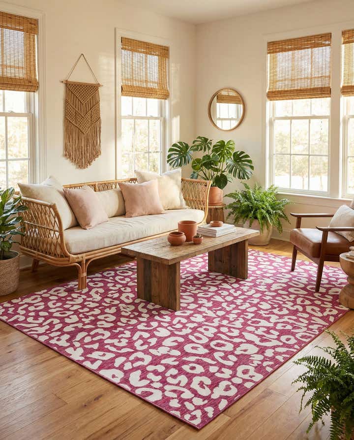 7' 10 x 11' Easy-Clean Safari Indoor / Outdoor Rug