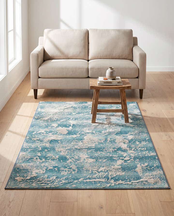 4' x 6' Easy-Clean Modern Indoor / Outdoor Rug