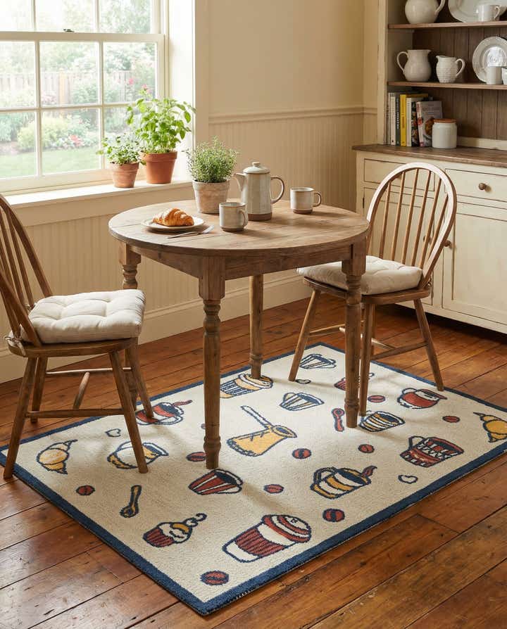 5' x 7' 7 Easy-Clean Indoor / Outdoor Rug