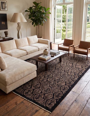 8' 3 x 10' 4 Hand Knotted Darya Wool Rug