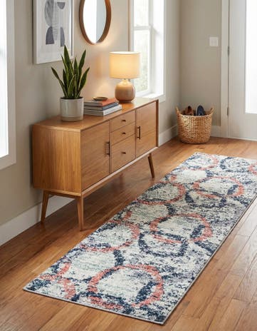Ivory Tucson Runner Rug