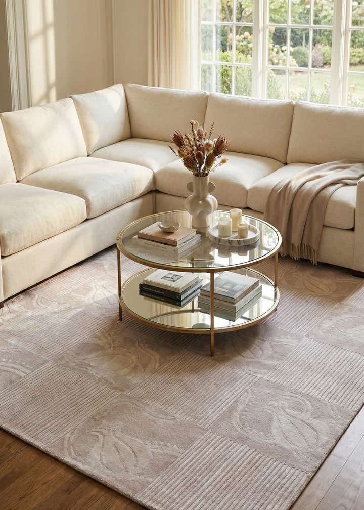 8' x 9' 10 Hand Knotted Darya Wool Rug