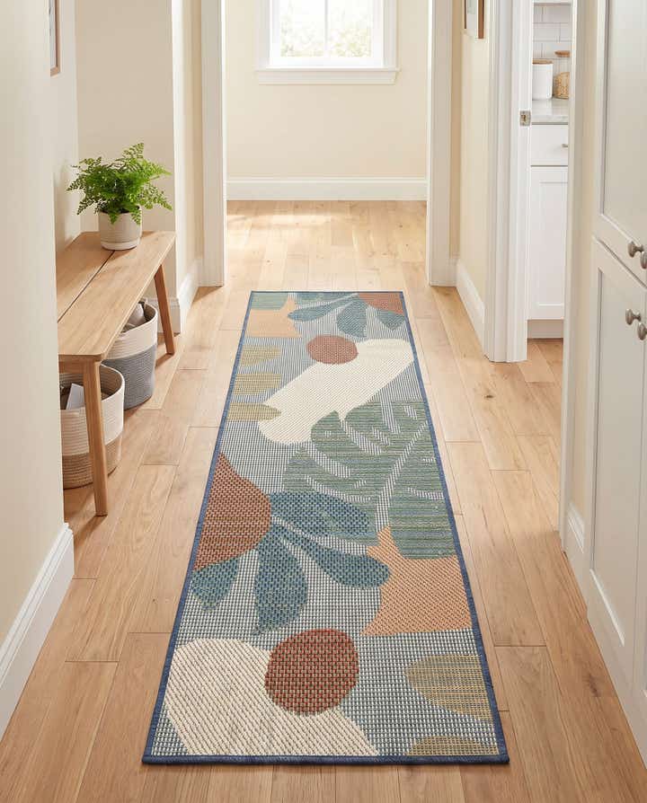 2' x 6' 1 Easy-Clean Baja Indoor / Outdoor Runner Rug