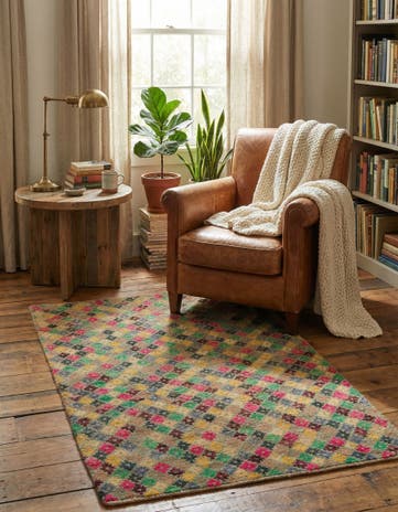 4' 1 x 6' 2 Hand Knotted Balouch Wool Rug