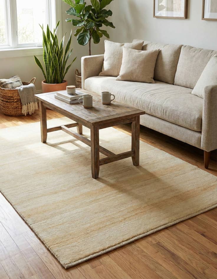 Detail image of  3' 4 x 5'  Hand Knotted Kashkuli Gabbeh Wool Rug