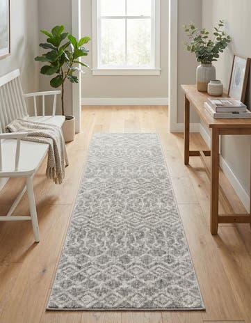 2' x 8' Eco Trellis Runner Rug