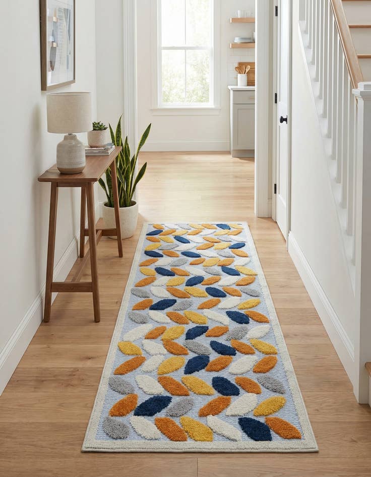 Detail image of  2' x 6'  Washable Aruba Indoor / Outdoor Runner Rug