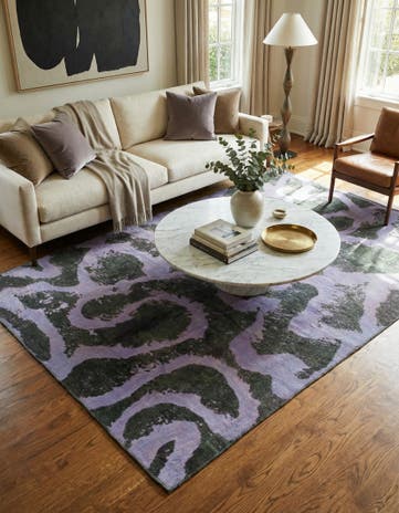 6' 2 x 9' 4 Hand Knotted Ultra Vintage Persian Wool Rug