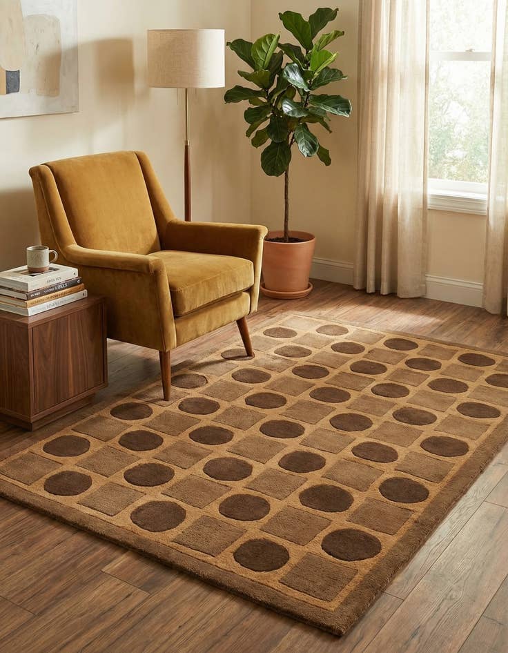 Detail image of 3' 7 x 5' 8 Luna Wool Rug