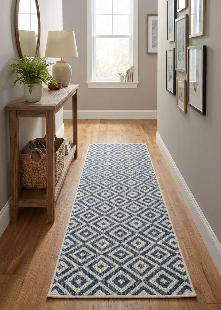 2' x 6' Easy-Clean Jill Zarin Costa Rica Indoor / Outdoor Runner Rug