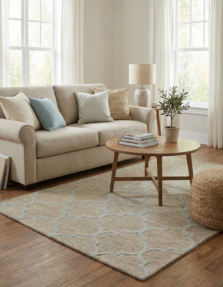 Detail image of 5' 1 x 8' 1 Agra Rug