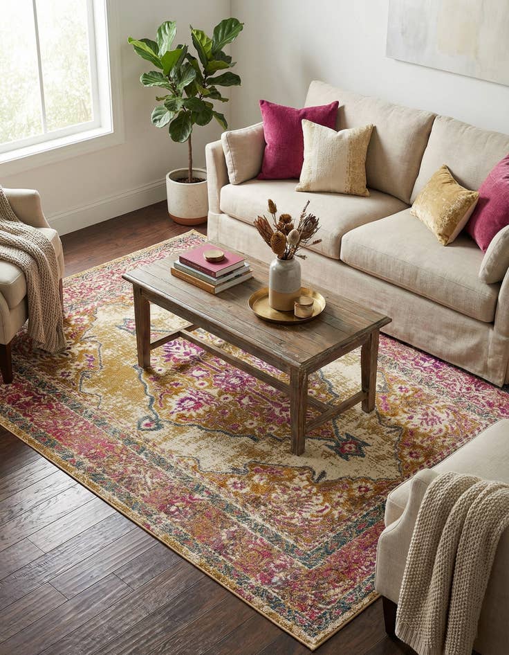 Detail image of  4' x 6' Delilah Rug