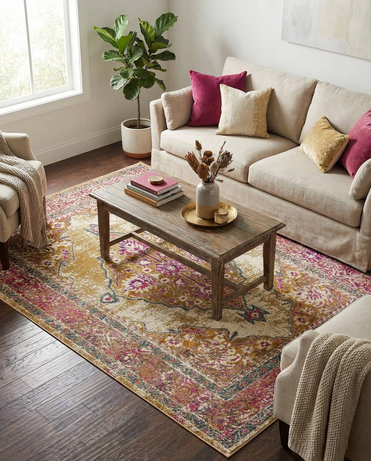 Detail image of 4' x 6' Delilah Rug