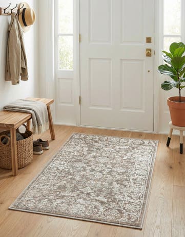 Jill Zarin Gray Uptown Central Park Rug