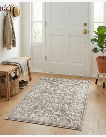 Jill Zarin Gray Uptown Central Park Rug